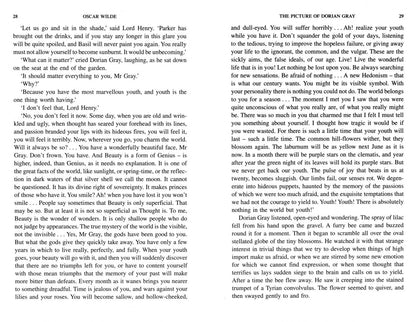 Oscar Wilde: The Picture of Dorian Gray
