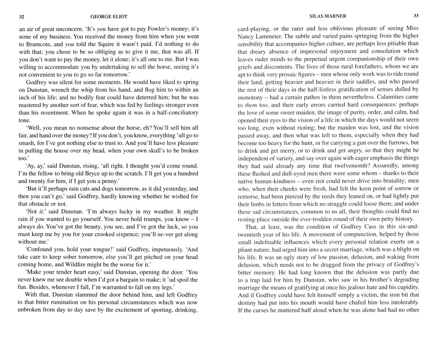 George Eliot: Silas Marner
