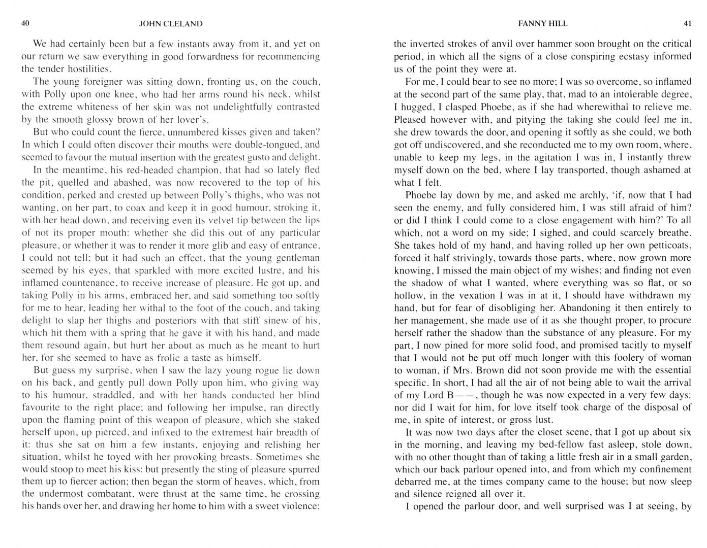 John Cleland: Fanny Hill