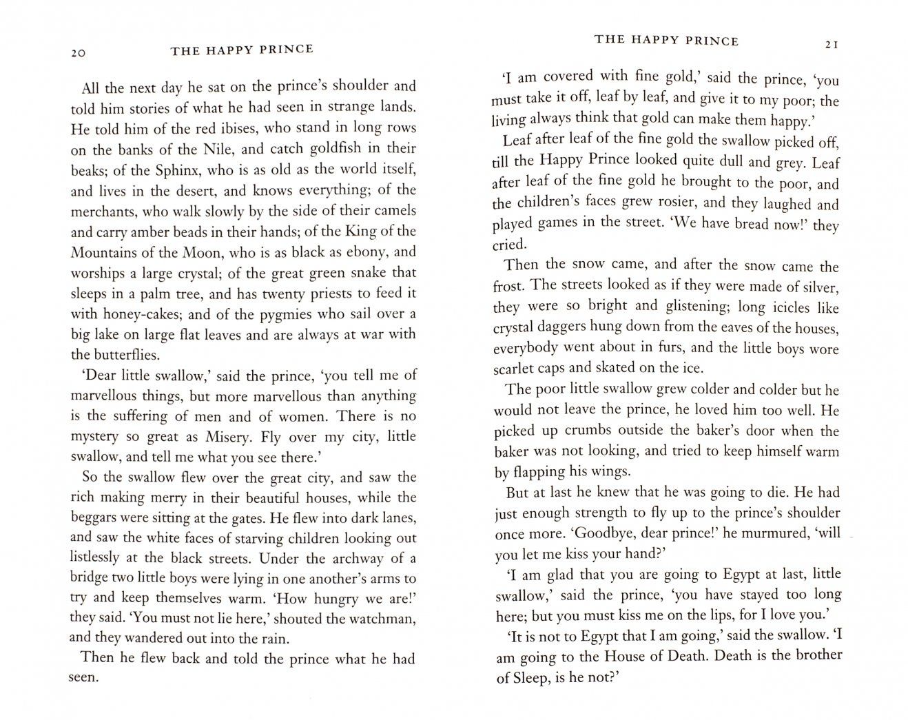 Oscar Wilde: The Happy Prince and Other Stories