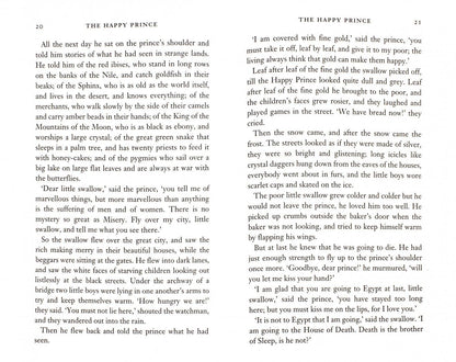 Oscar Wilde: The Happy Prince and Other Stories