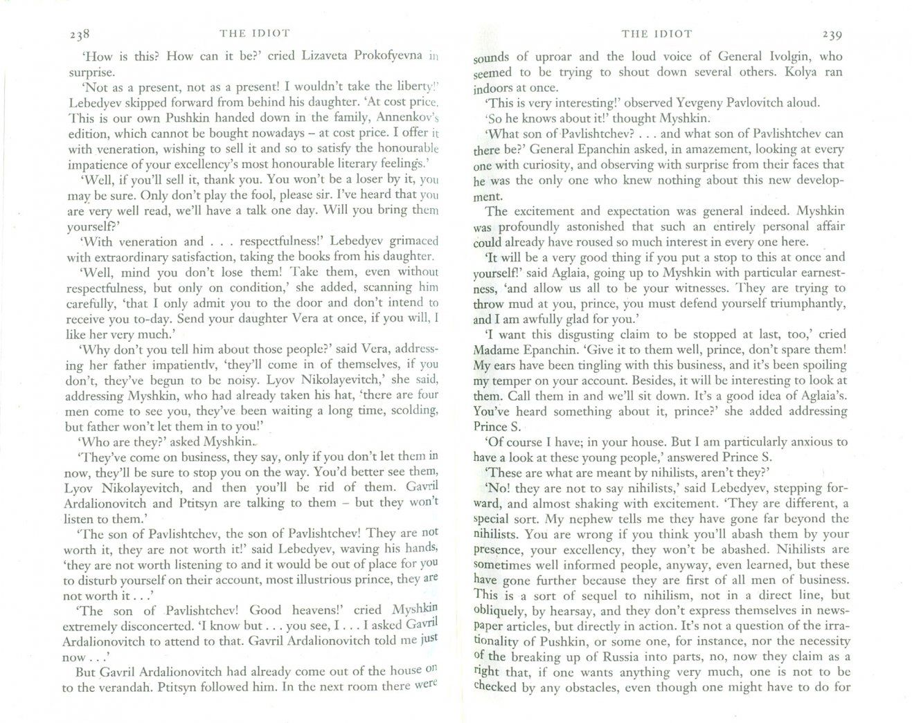Fyodor Dostoevsky: The Idiot