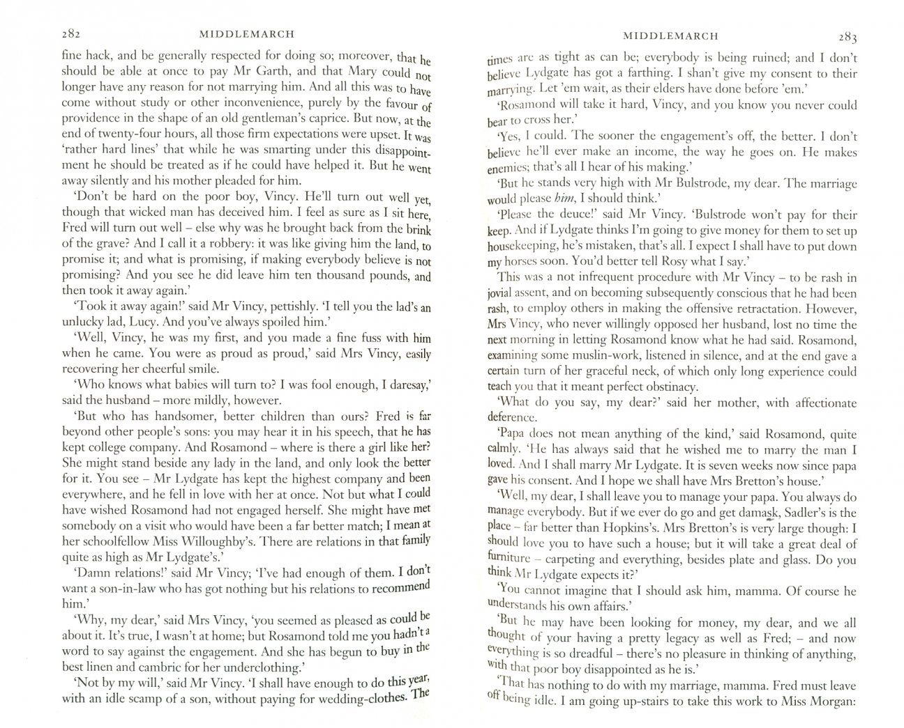 George Eliot: Middlemarch