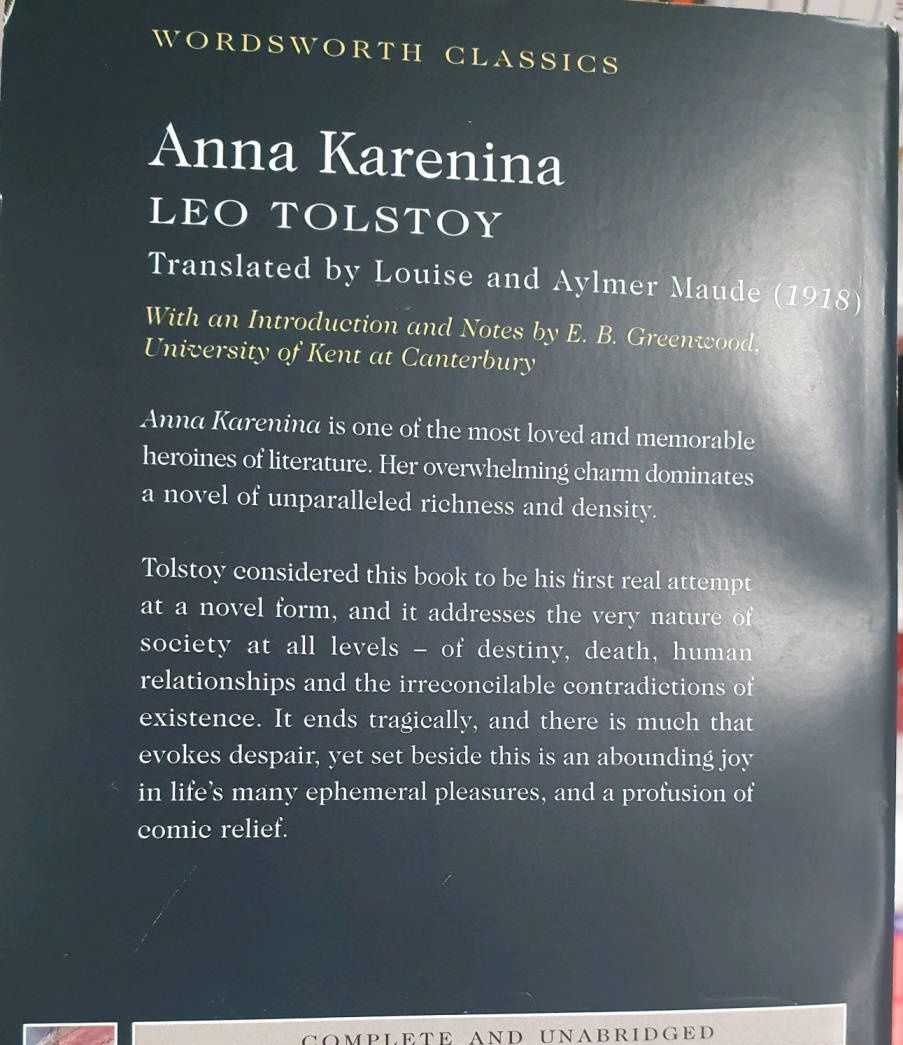 Leo Tolstoy: Anna Karenina