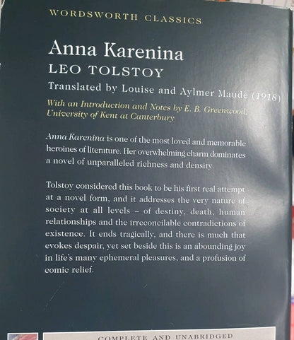 Leo Tolstoy: Anna Karenina