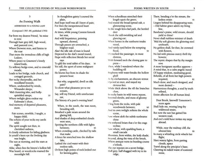 William Wordsworth: The Collected Poems of William Wordsworth