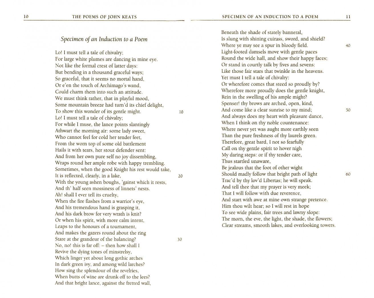 John Keats: The Complete Poems of John Keats