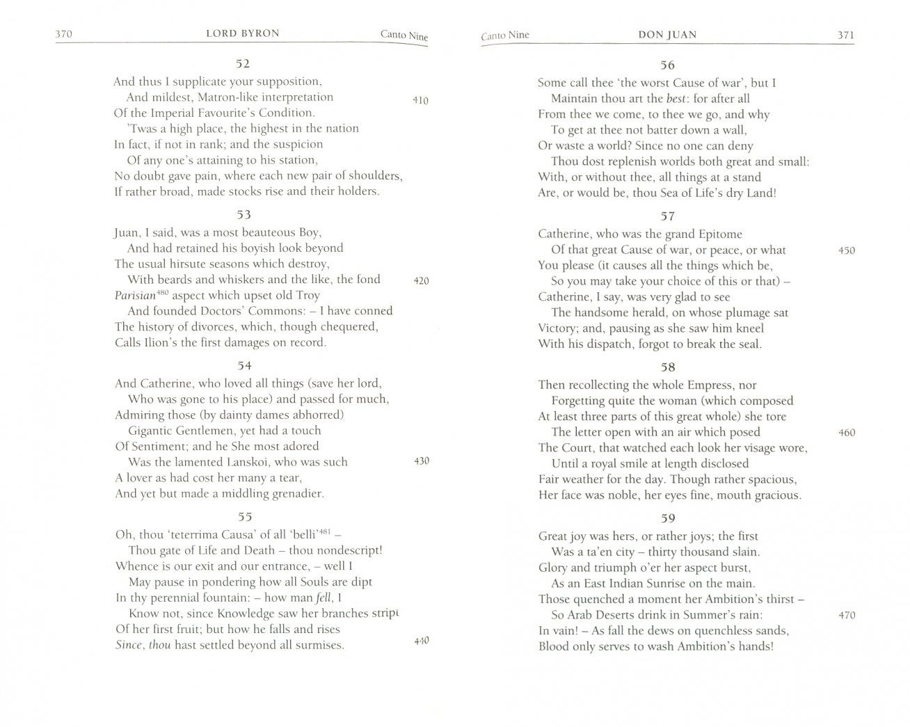 George Byron: The Selected Poems of Lord Byron. Including Don Juan and Other Poems