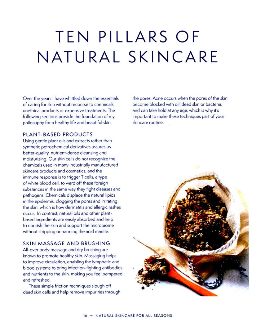 Soissons de: Natural Skincare for All Seasons. A Modern Guide to Growing & Making Plant-Based Products