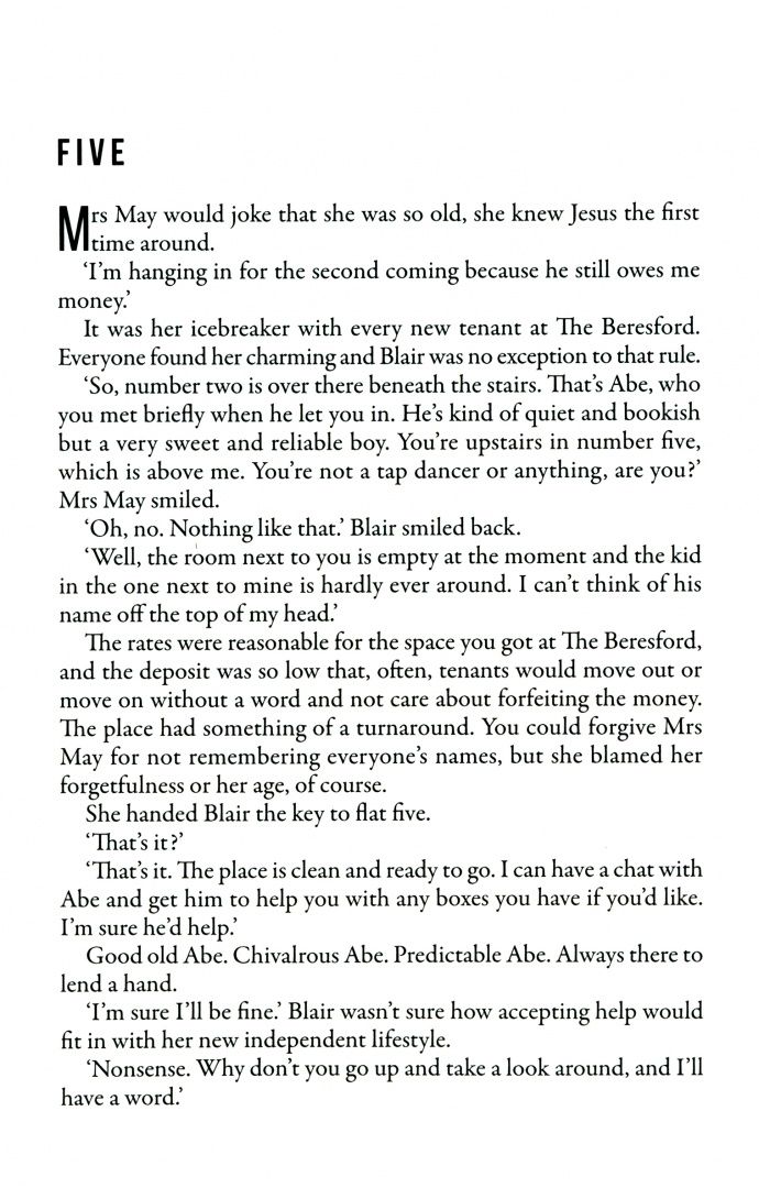 Carver Will: The Beresford