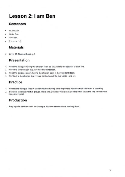 Wade Nichols: Fun English for Schools Teacher's Guide 2A