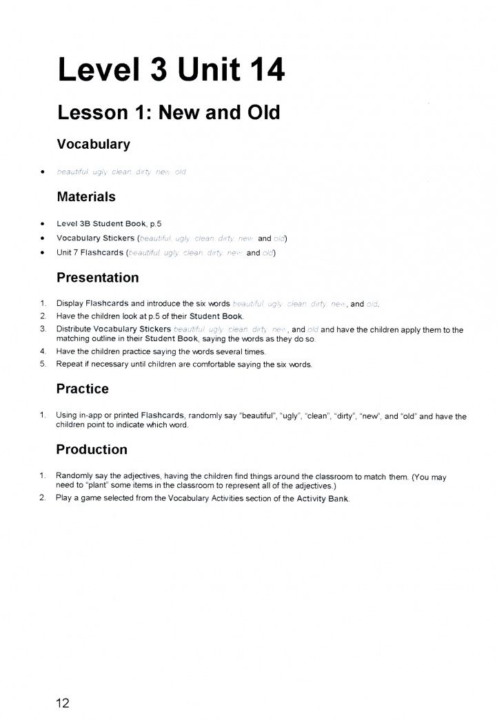 Wade Nichols: Fun English for Schools Teacher's Guide 3B