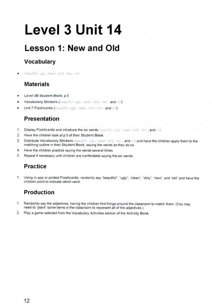 Wade Nichols: Fun English for Schools Teacher's Guide 3B