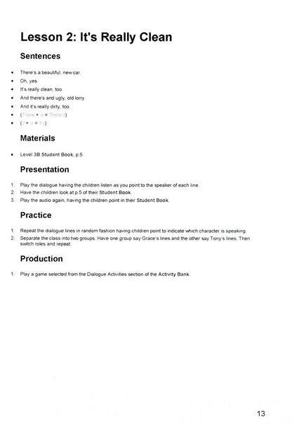 Wade Nichols: Fun English for Schools Teacher's Guide 3B