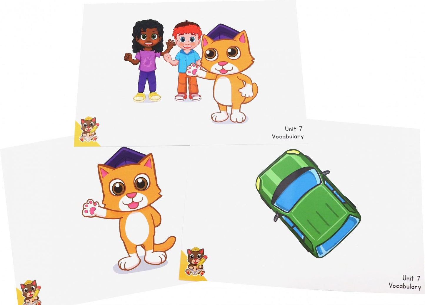 Fun English for Schools Flashcard for Teacher 2B (72 cards)