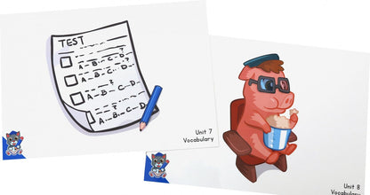 Fun English for Schools Flashcard for Teacher 3B (69 cards)
