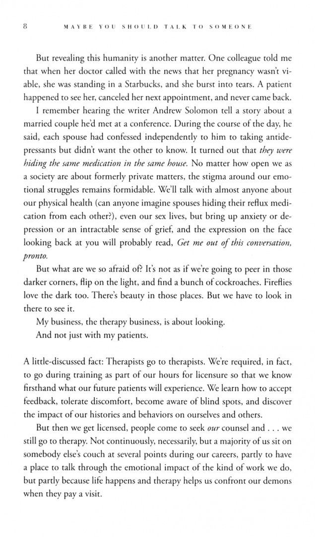 Lori Gottlieb: Maybe You Should Talk to Someone. A Therapist, Her Therapist, and Our Lives Revealed