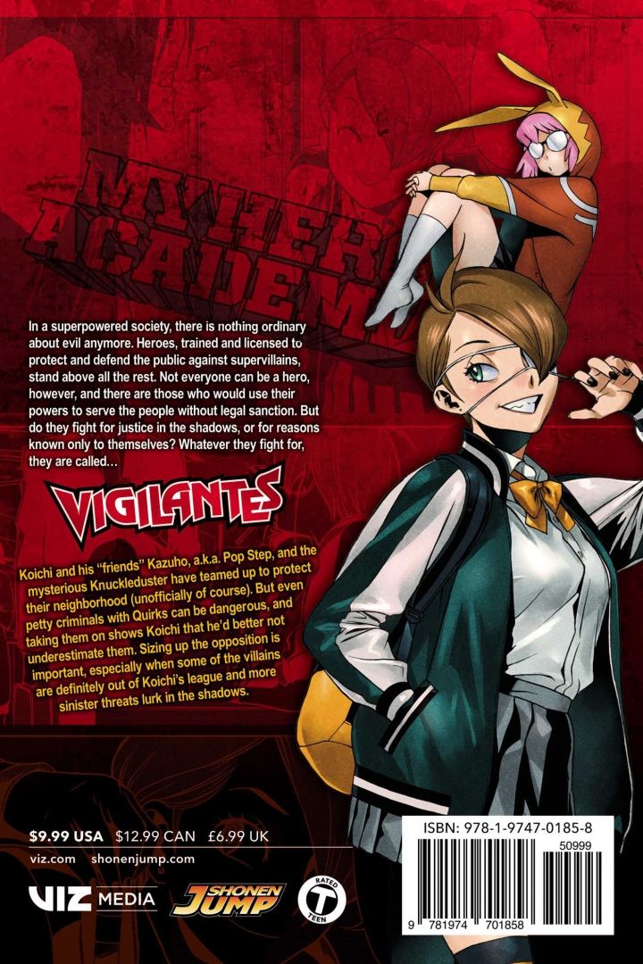 Hideyuki Furuhashi: My Hero Academia. Vigilantes. Volume 2