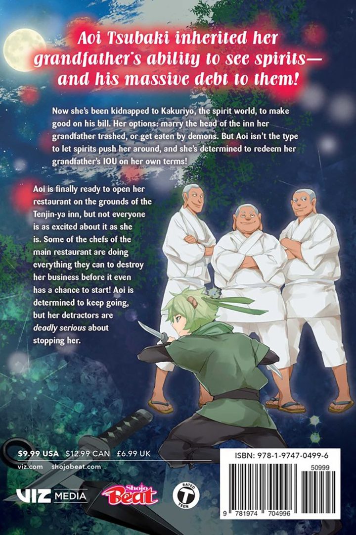Midori Yuma: Kakuriyo. Bed & Breakfast for Spirits. Volume 4