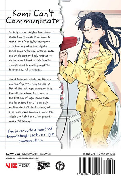 Tomohito Oda: Komi Can't Communicate. Volume 1