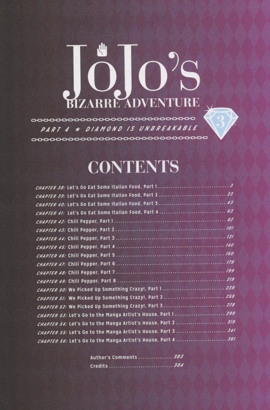 Hirohiko Araki: JoJos Bizarre Adventure. Part 4. Diamond Is Unbreakable. Volume 3