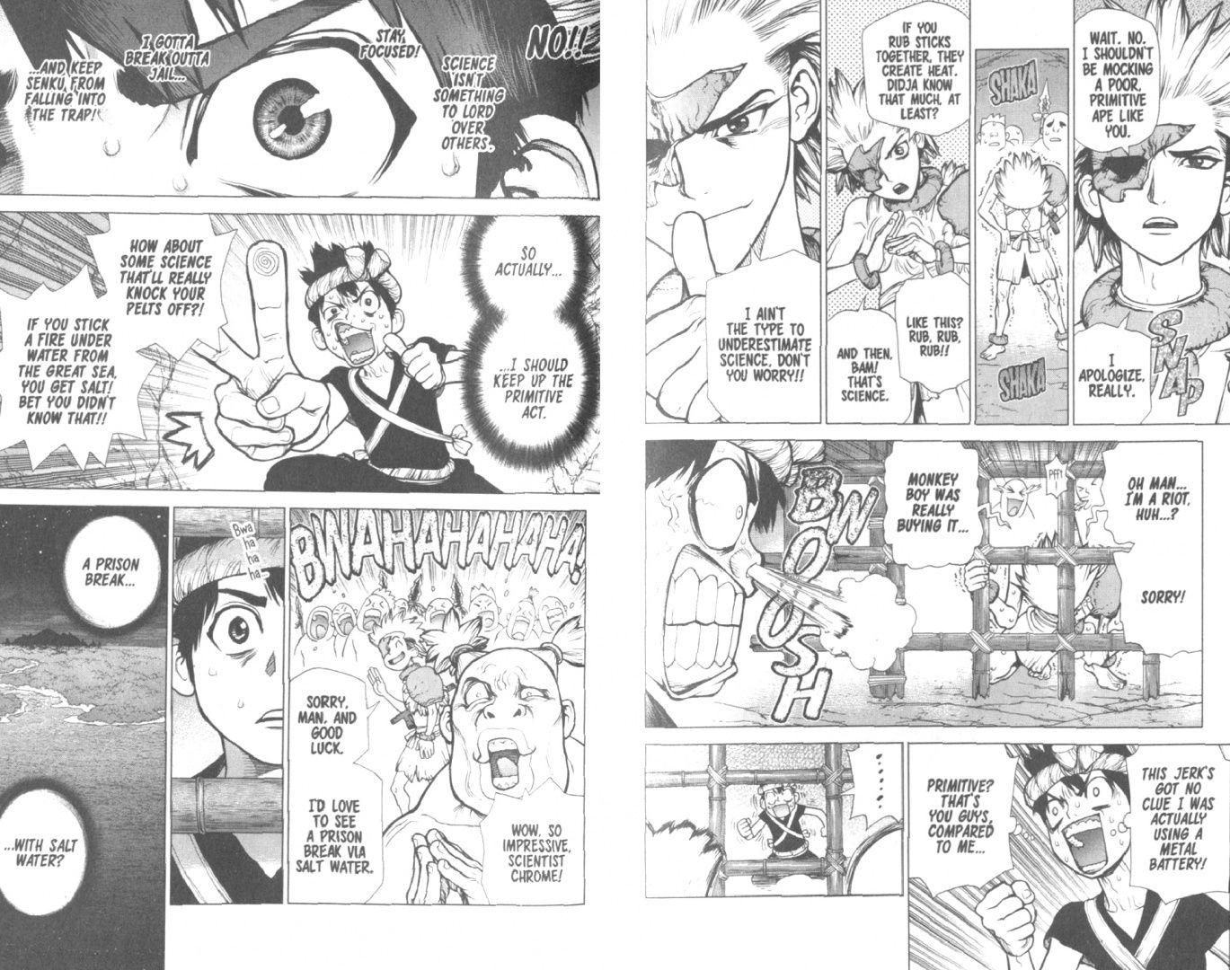 Riichiro Inagaki: Dr. Stone. Volume 9