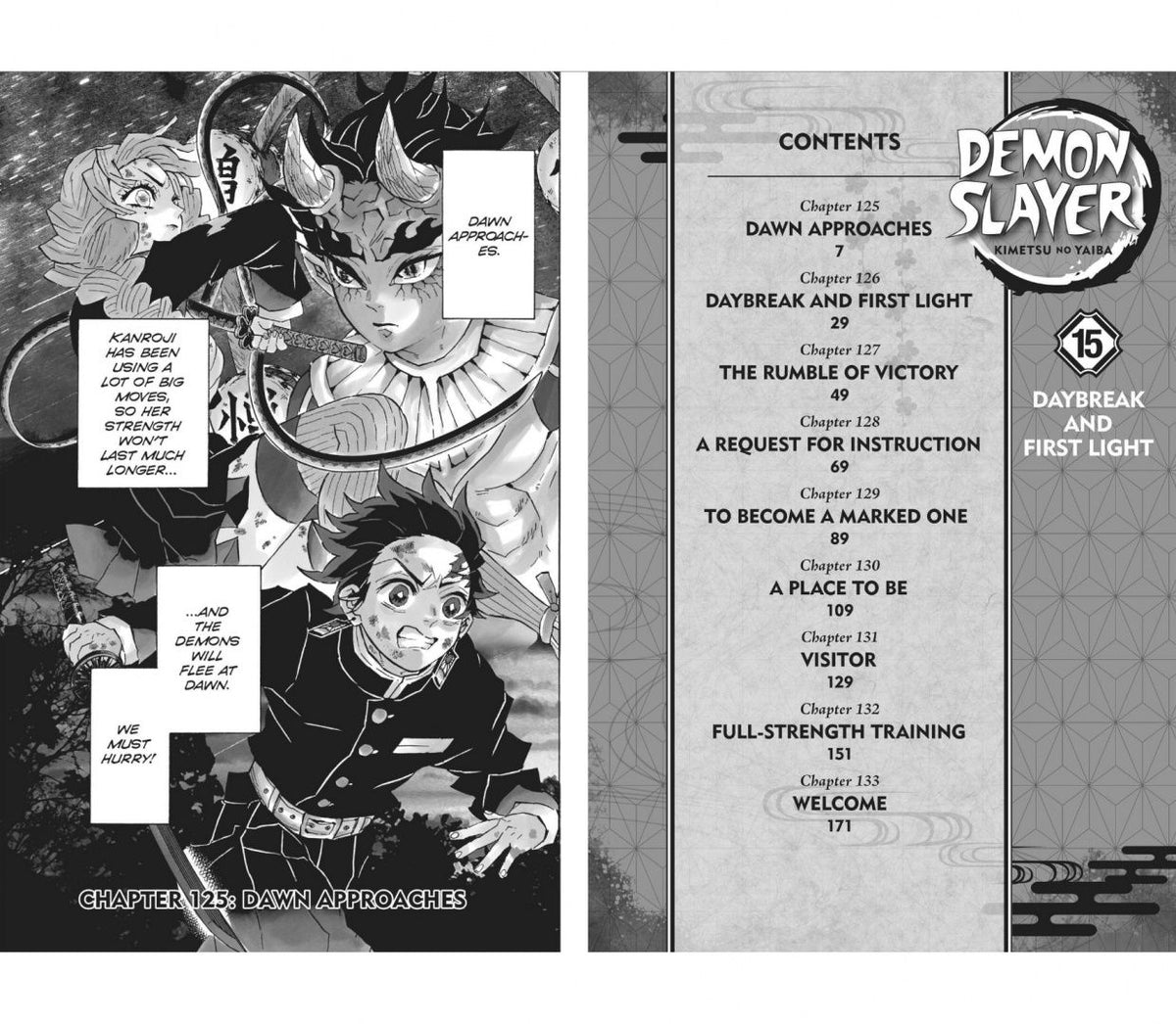 Koyoharu Gotouge: Demon Slayer: Kimetsu no Yaiba. Volume 15