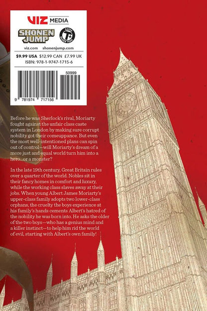 Ryosuke Takeuchi: Moriarty the Patriot. Volume 1