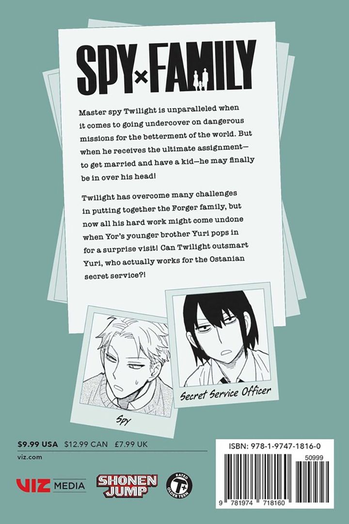 Tatsuya Endo: Spy x Family. Volume 3