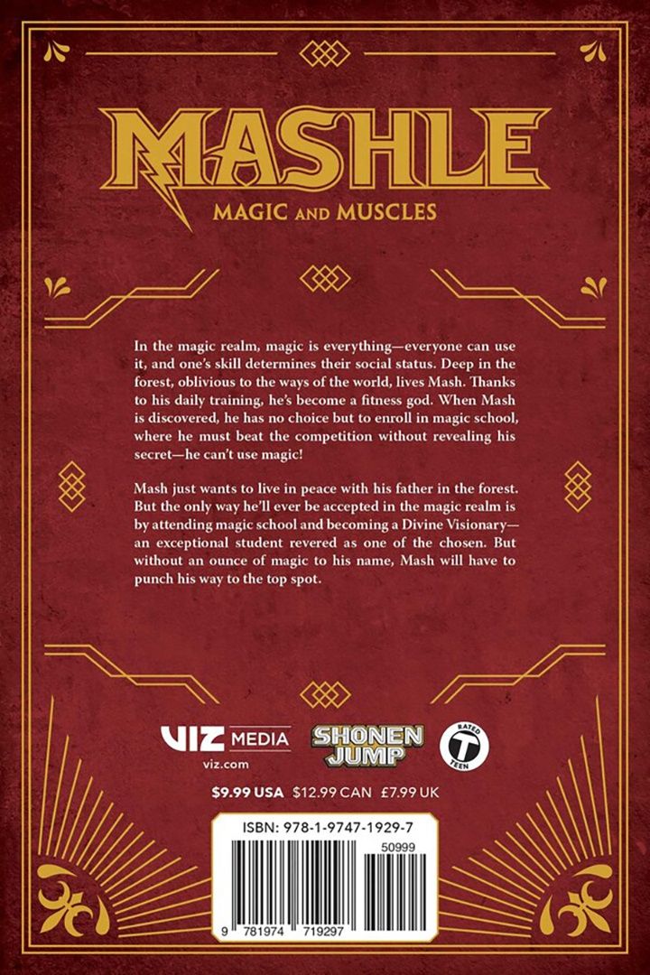 Hajime Komoto: Mashle. Magic and Muscles. Volume 1