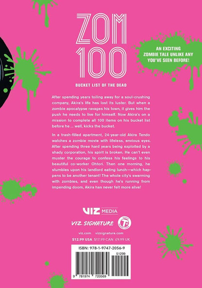 Haro Aso: Zom 100. Bucket List of the Dead. Volume 1