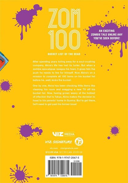 Zom 100. Bucket List of the Dead. Volume 3