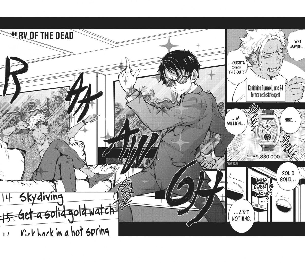 Haro Aso: Zom 100. Bucket List of the Dead. Volume 3