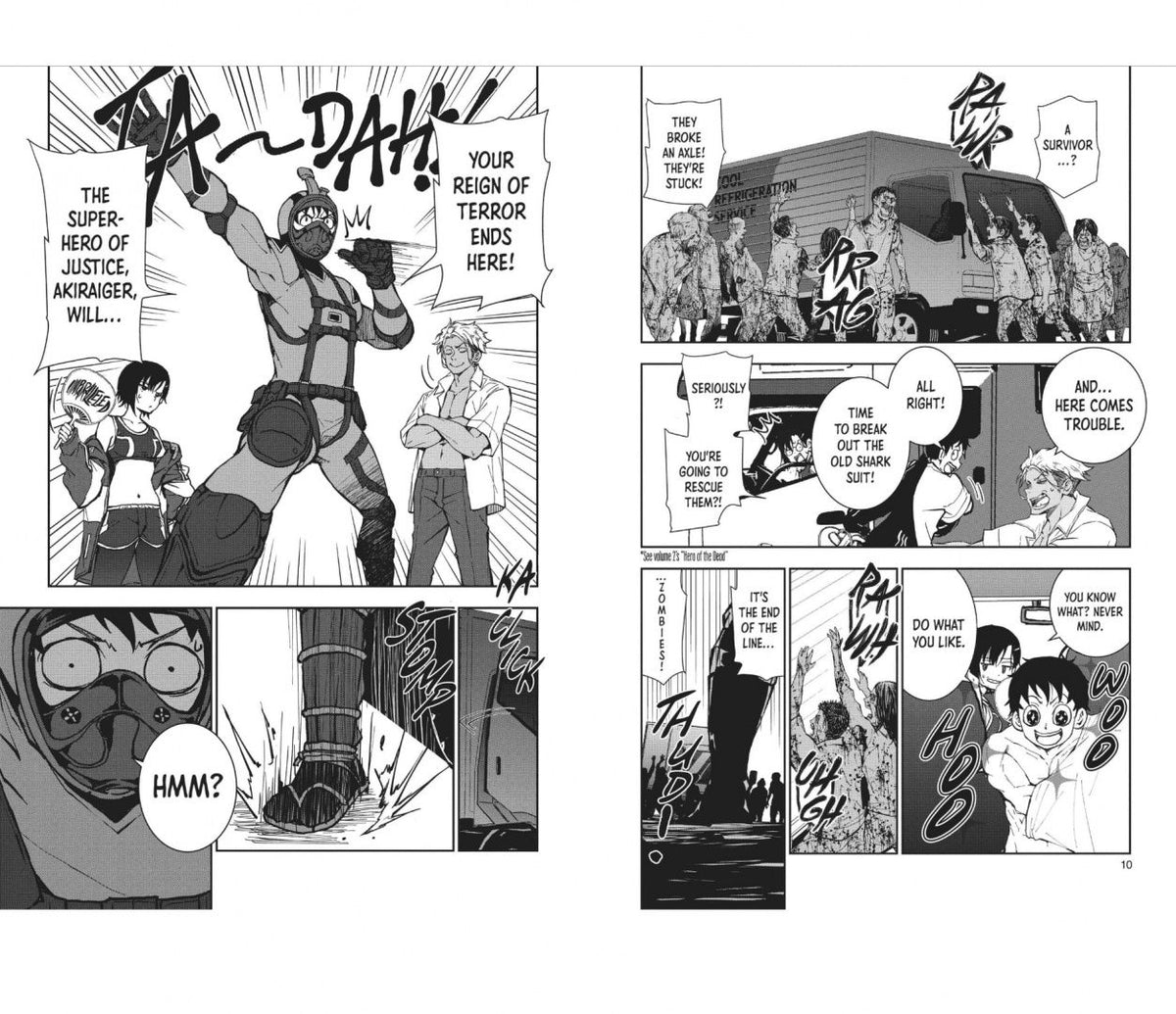 Zom 100. Bucket List of the Dead. Volume 4