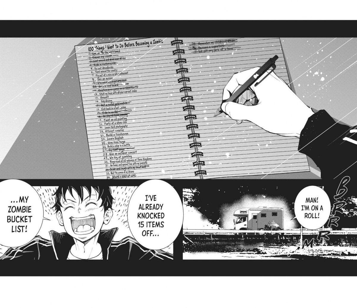 Zom 100. Bucket List of the Dead. Volume 4