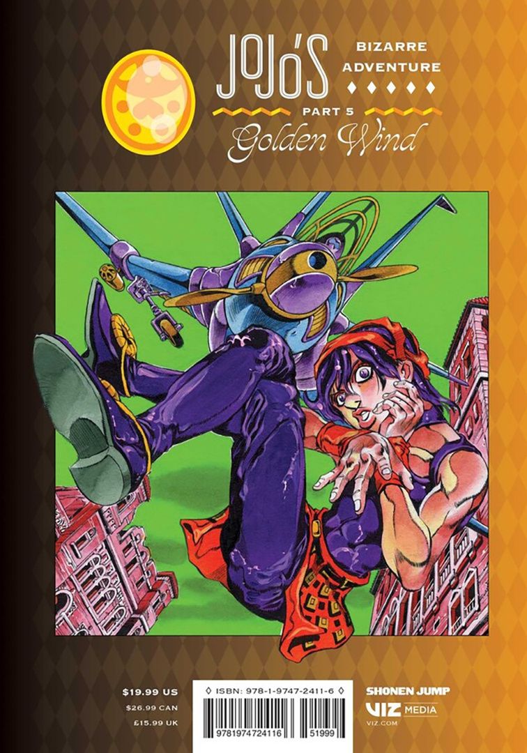 Хирохико Араки: JoJo's Bizarre Adventure. Part 5. Golden Wind. Volume 3