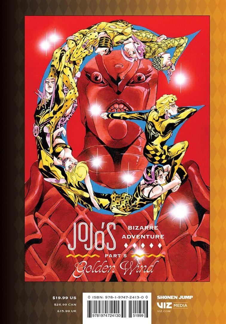 Хирохико Араки: JoJo's Bizarre Adventure. Part 5. Golden Wind. Volume 5