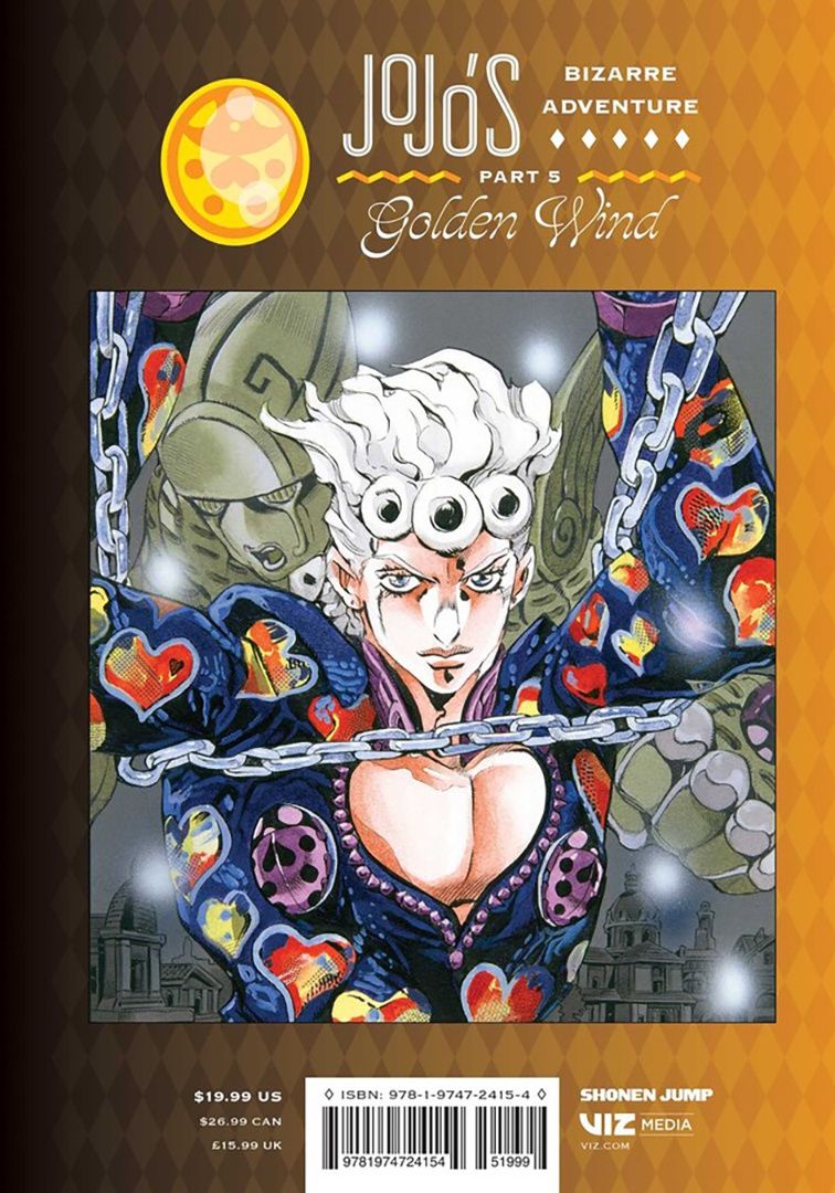 Хирохико Араки: JoJo's Bizarre Adventure. Part 5. Golden Wind. Volume 7