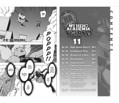 Hideyuki Furuhashi: My Hero Academia: Vigilantes. Volume 11