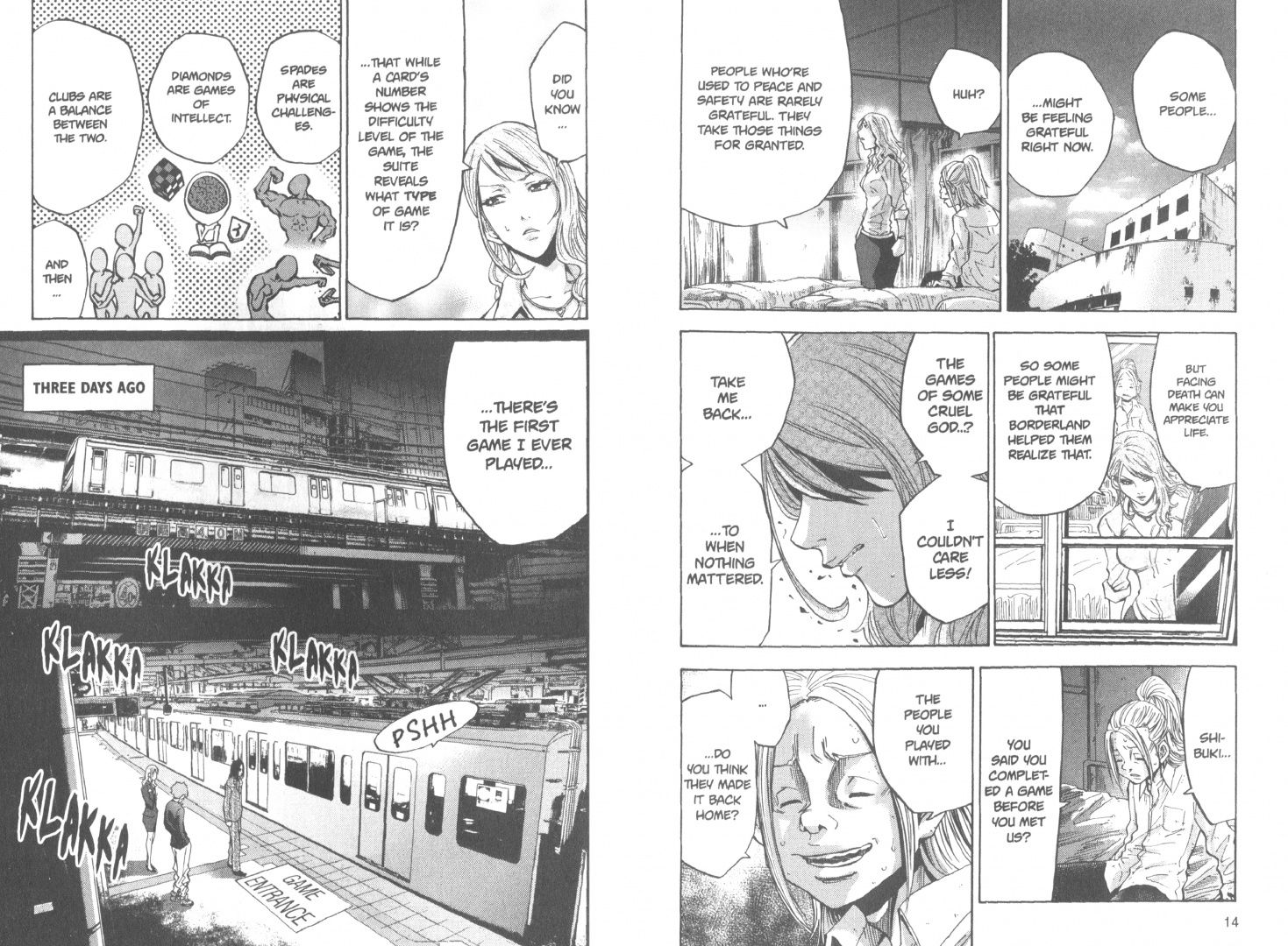 Haro Aso: Alice in Borderland. Volume 2