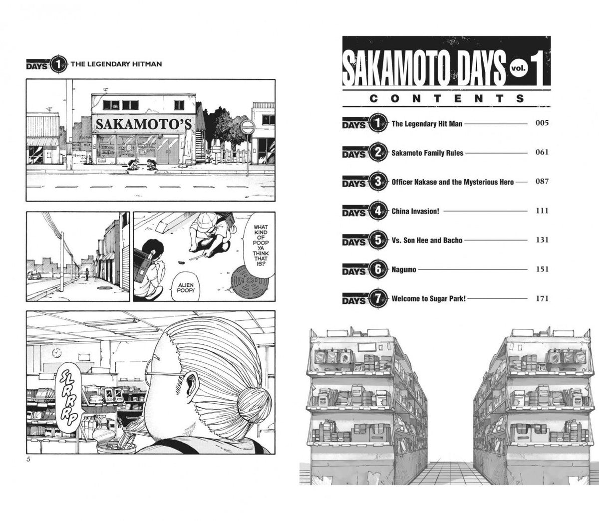 Юто Судзуки: Sakamoto Days. Volume 1