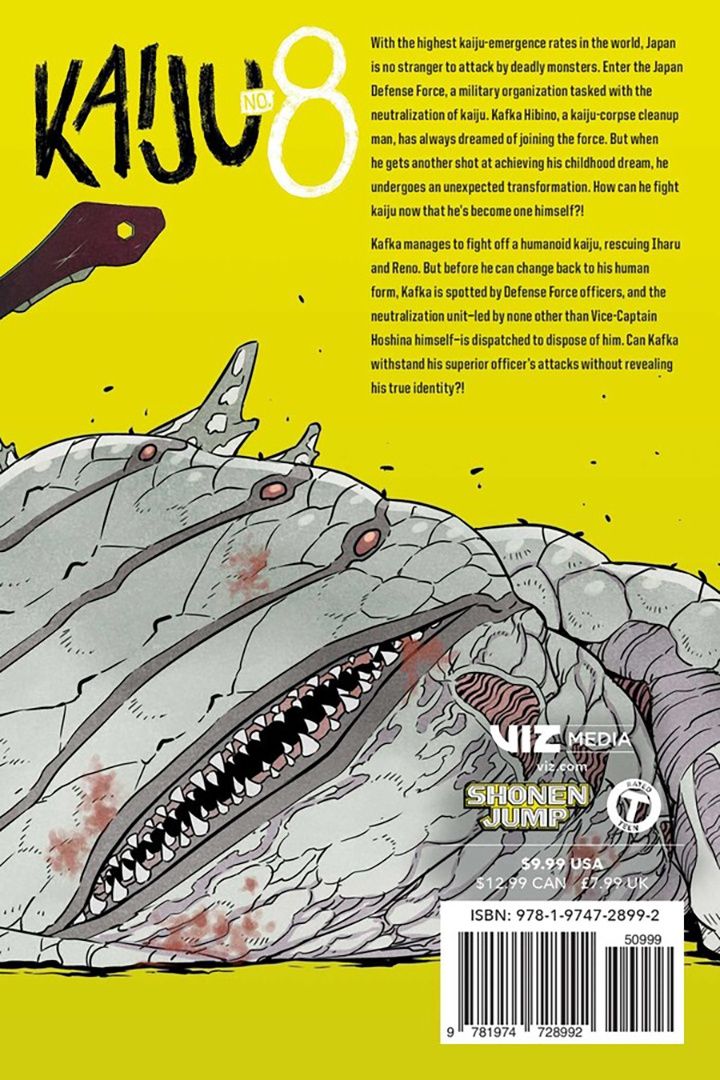 Наоя Мацумото: Kaiju No. 8. Volume 3