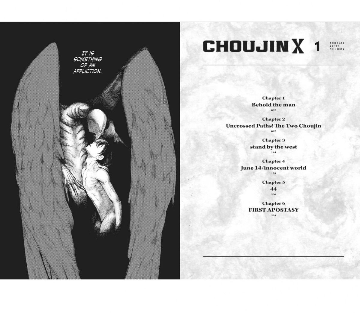 Sui Ishida: Choujin X. Volume 1