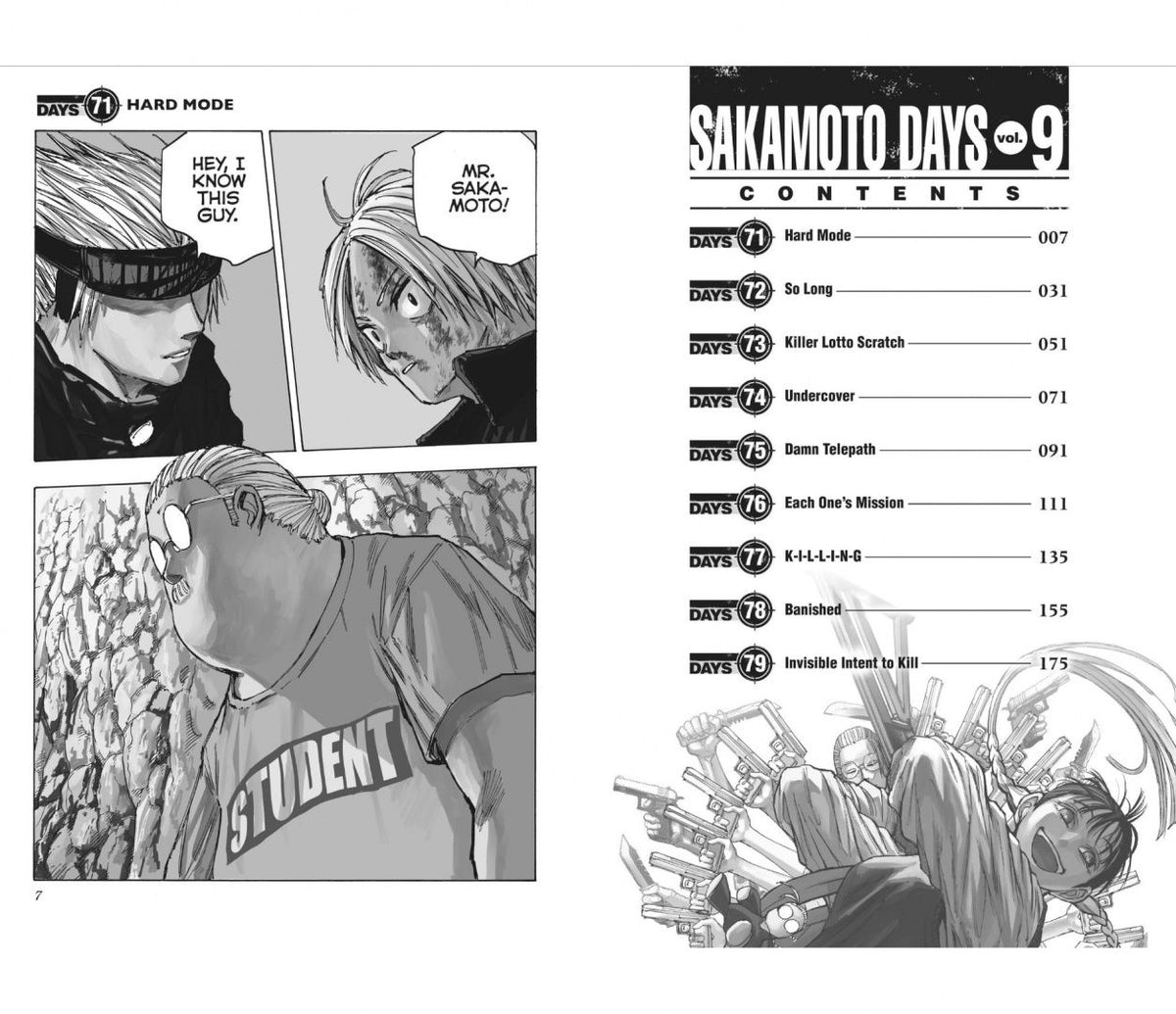 Юто Судзуки: Sakamoto Days. Volume 9