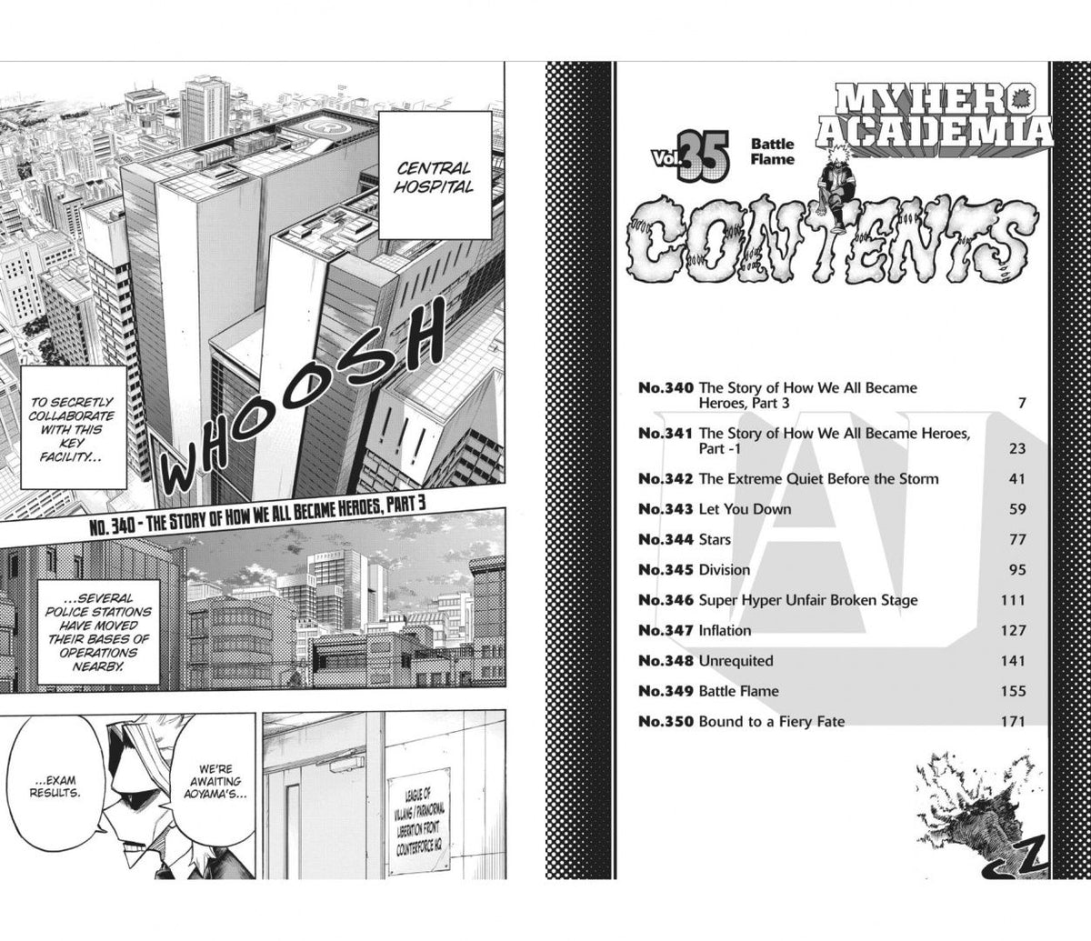 Kohei Horikoshi: My Hero Academia. Volume 35