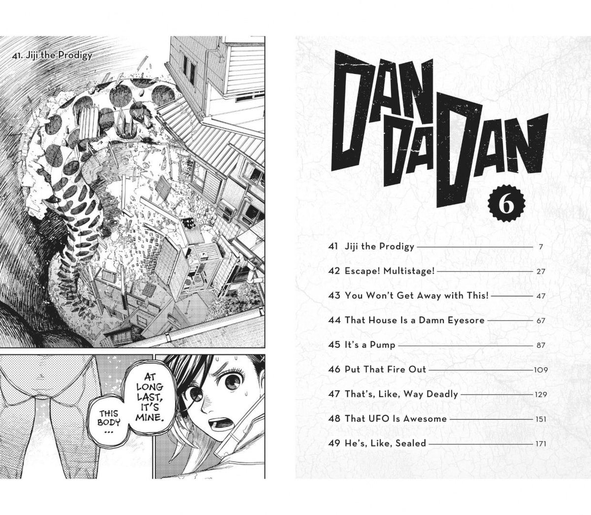 Yukinobu Tatsu: Dandadan. Volume 6