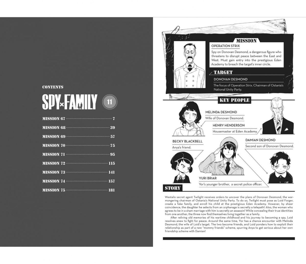 Tatsuya Endo: Spy X Family. Volume 11