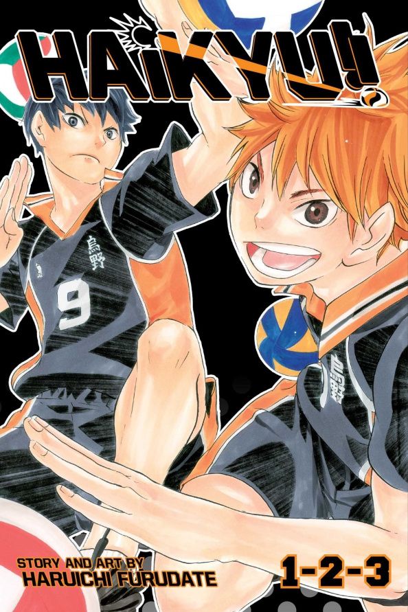Haikyu!! 3-in-1 Edition. Volume 1