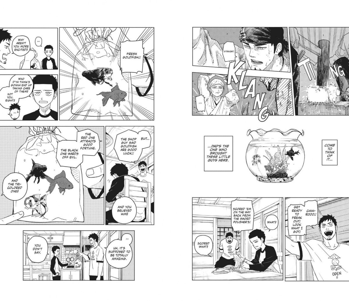 Takeru Hokazono: Kagurabachi. Volume 1