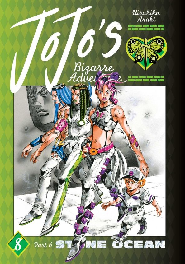 Hirohiko Araki: JoJo's Bizarre Adventure. Part 6. Stone Ocean. Volume 8